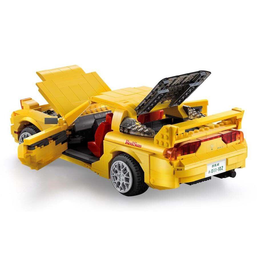 Mazda RX-7 FC/FD 1552/1655pcs-Building Blocks set -Turbo Moc