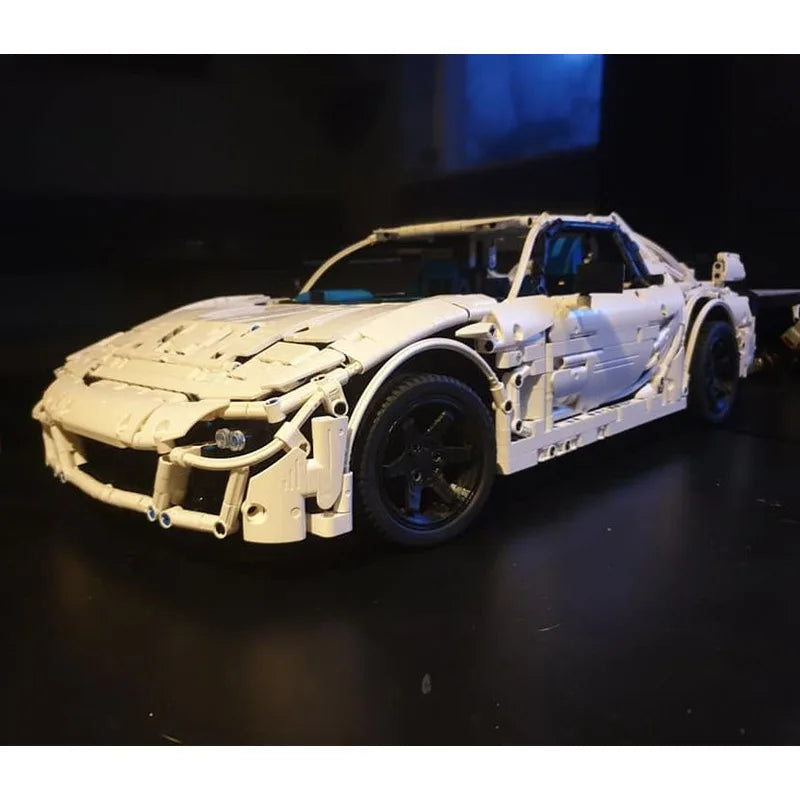 Mazda RX-7 FD JDM | 3581pcs-Building Blocks set -Turbo Moc