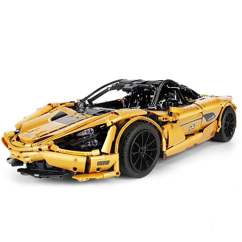 McLaren 720s Yellow 3149pcs-Building Blocks set -Turbo Moc