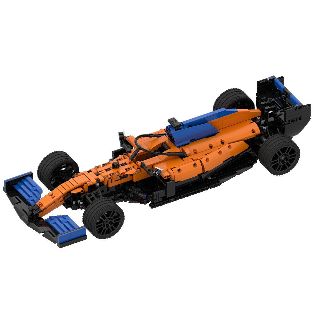 McLaren F1 MCL35M 1:10 1586pcs-Building Blocks set -Turbo Moc