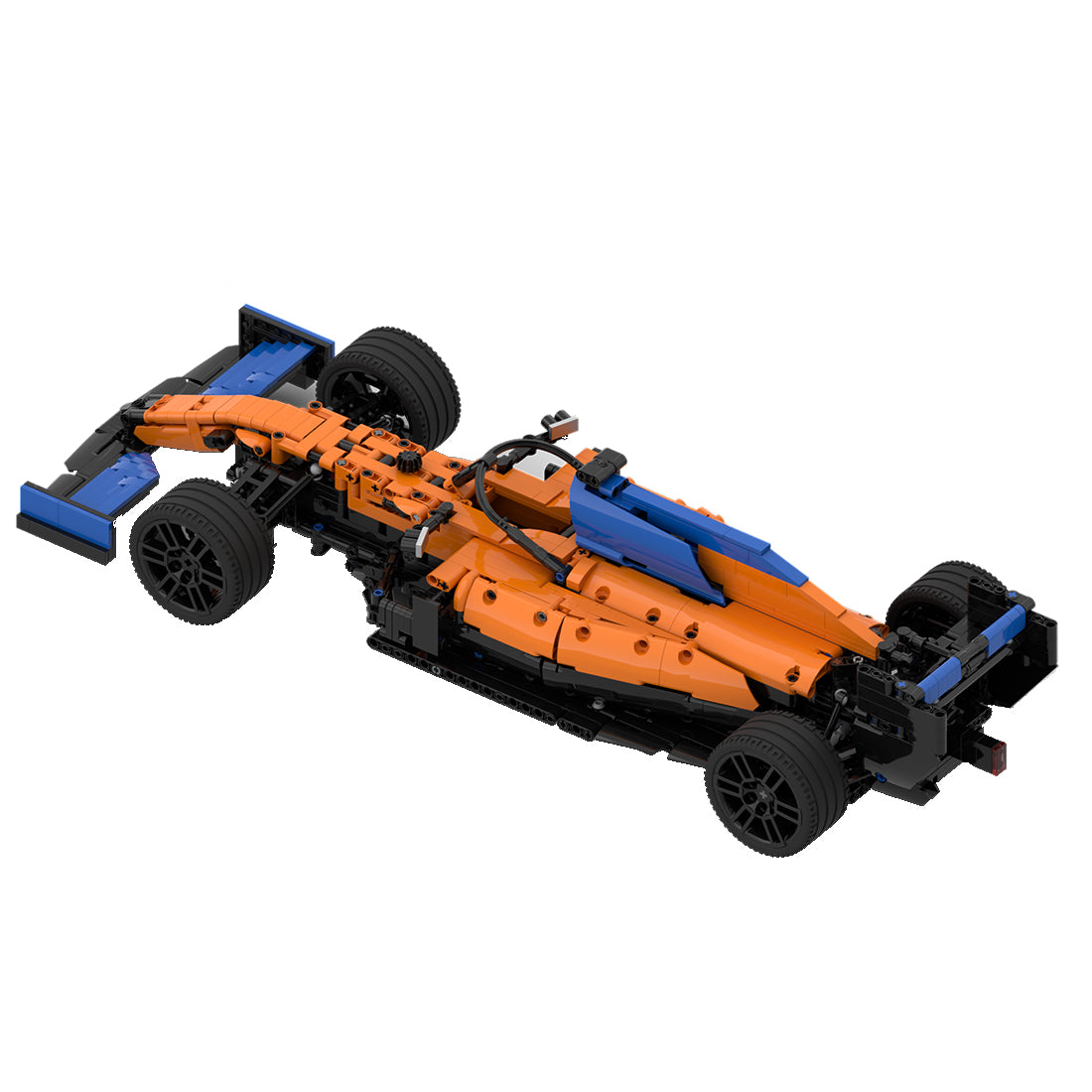 McLaren F1 MCL35M 1:10 1586pcs-Building Blocks set -Turbo Moc