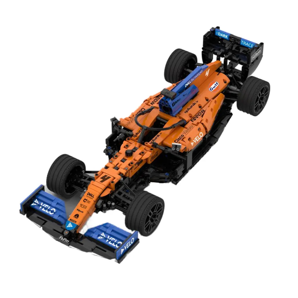 McLaren F1 MCL35M 1:10 1586pcs-Building Blocks set -Turbo Moc