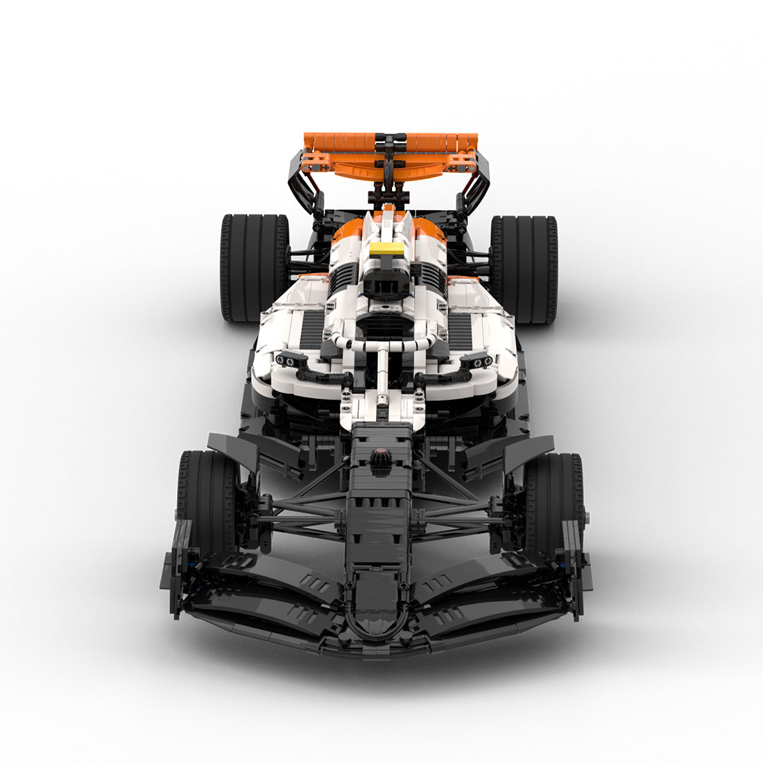 McLaren F1 MCL60 Monaco 2023 Livery 1:8 3183pcs-Building Blocks set -Turbo Moc