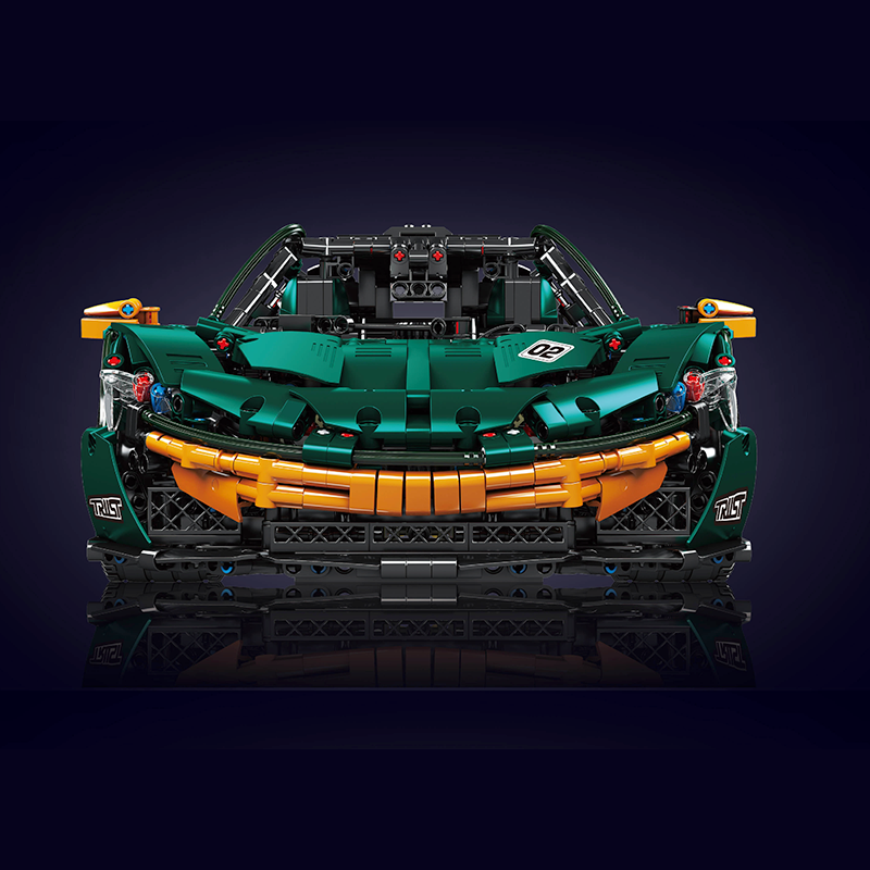 McLaren P1 Green 3238pcs-Building Blocks set -Turbo Moc