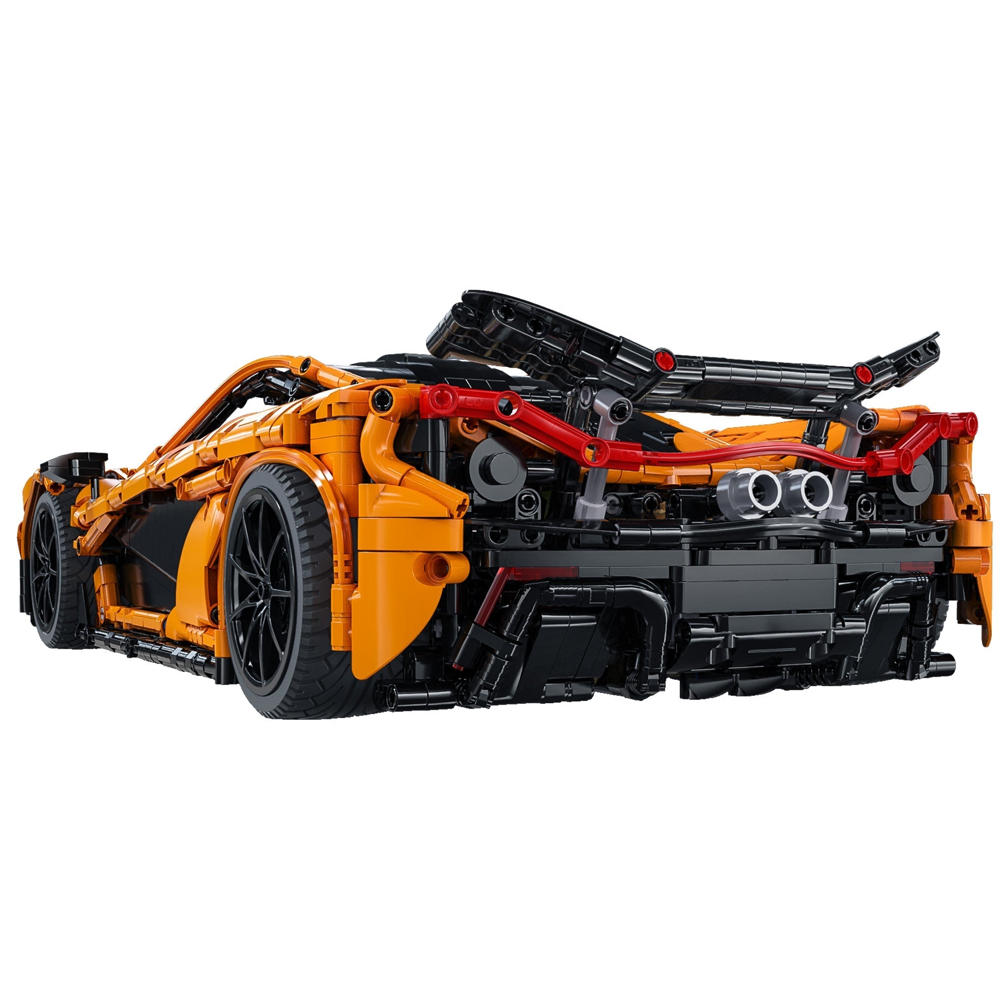 McLaren P1 Orange 1:10 3617pcs-Building Blocks set -Turbo Moc