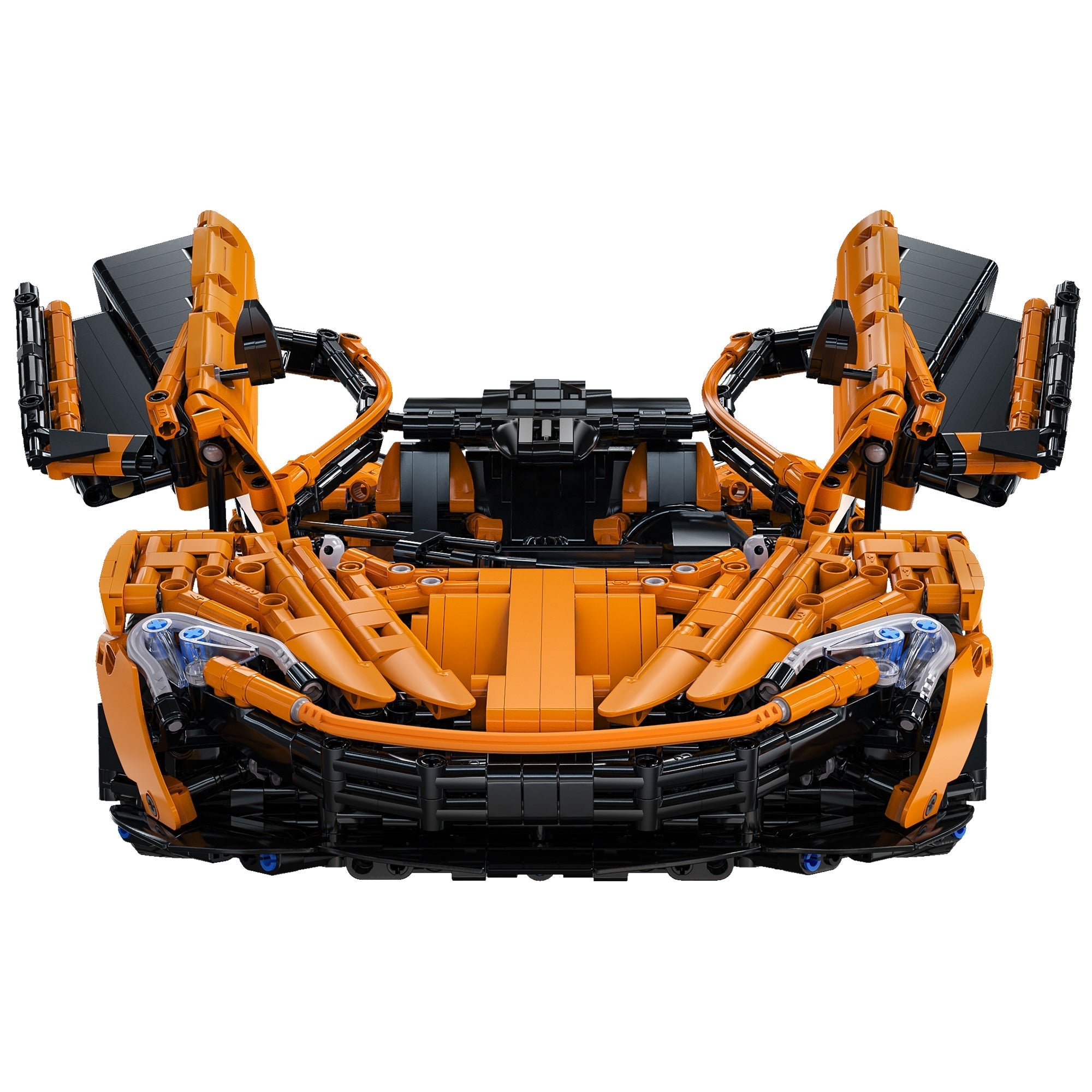 McLaren P1 Orange 1:10 3617pcs-Building Blocks set -Turbo Moc