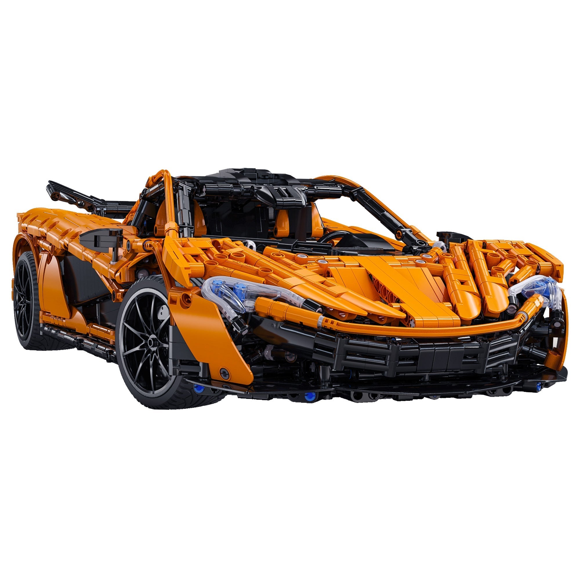 McLaren P1 Orange 1:10 3617pcs-Building Blocks set -Turbo Moc