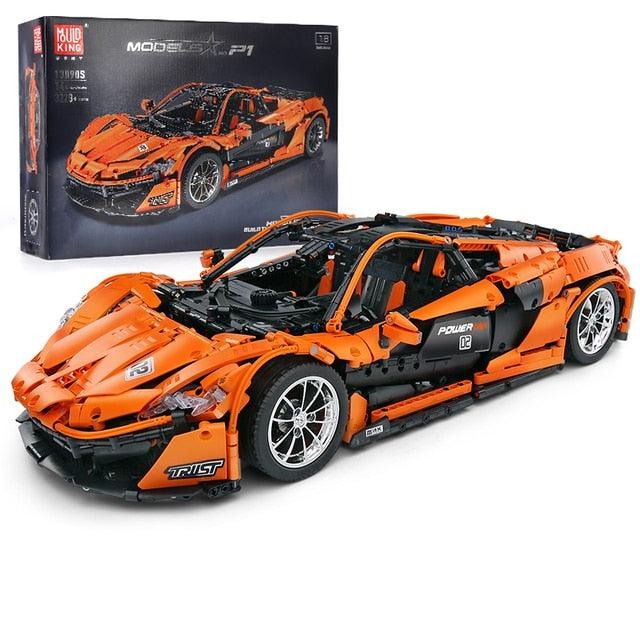 McLaren P1 Orange 3228pcs-Building Blocks set -Turbo Moc