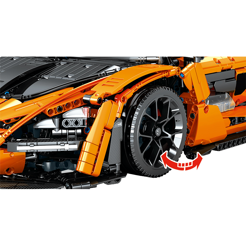 McLaren Senna GTR 3628pcs-Building Blocks set -Turbo Moc