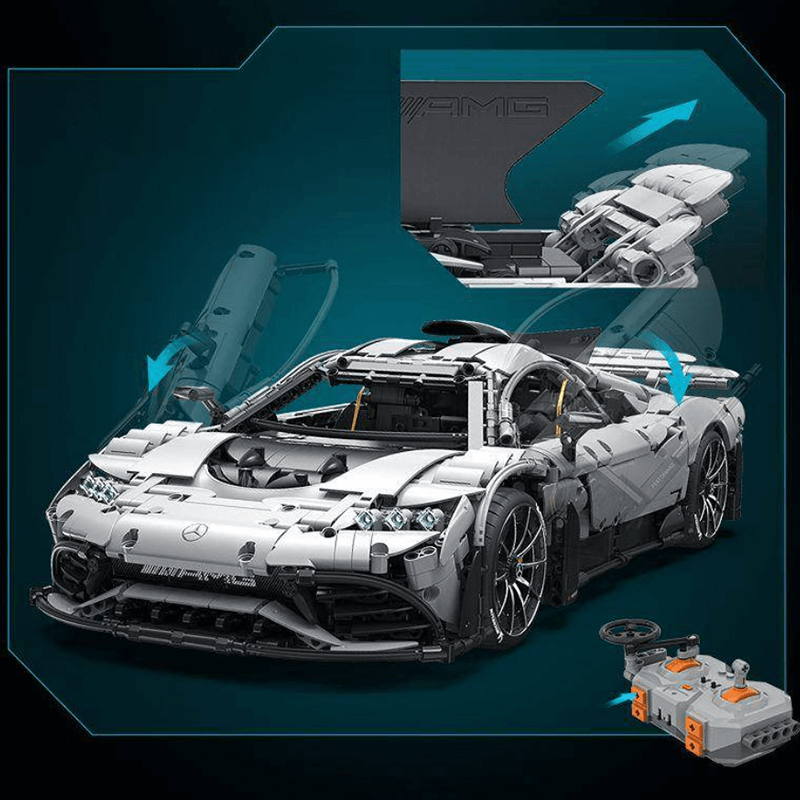 Mercedes AMG One 3294pcs-Building Blocks set -Turbo Moc