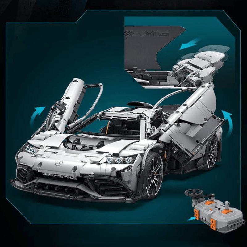 Mercedes AMG One 3294pcs-Building Blocks set -Turbo Moc