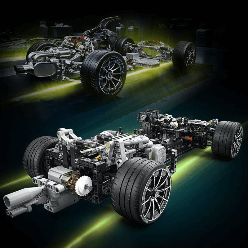 Mercedes AMG One 3294pcs-Building Blocks set -Turbo Moc