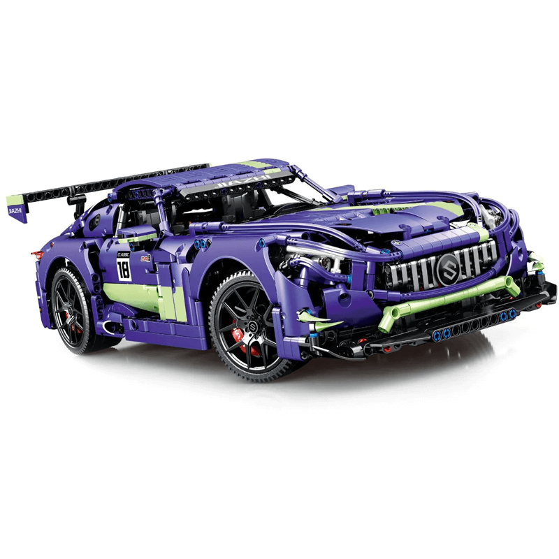 Mercedes-Benz AMG GT - Building Blocks Set | Turbo Moc