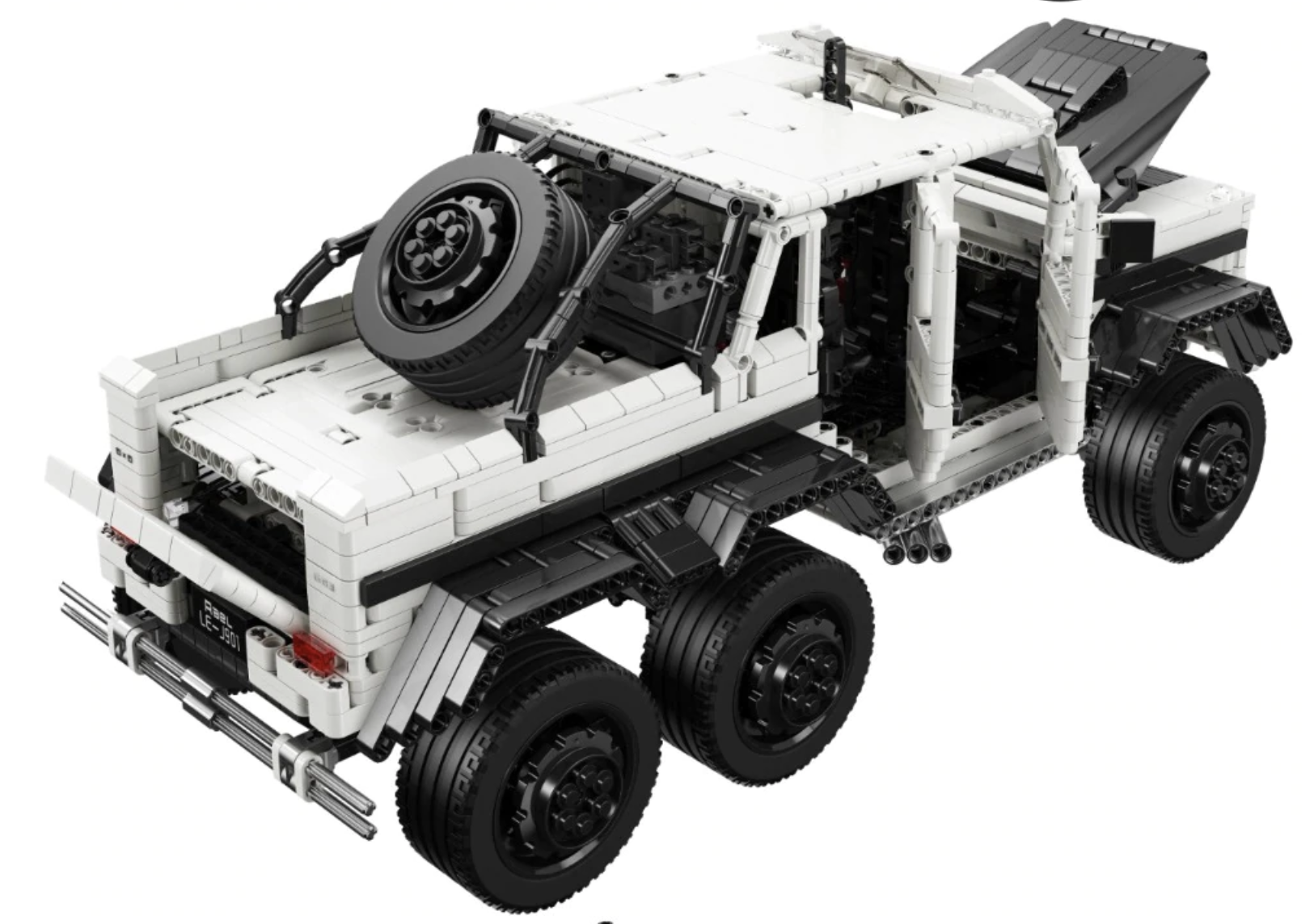 Mercedes-Benz Brabus G63 AMG 6x6 3309pcs-Building Blocks set -Turbo Moc