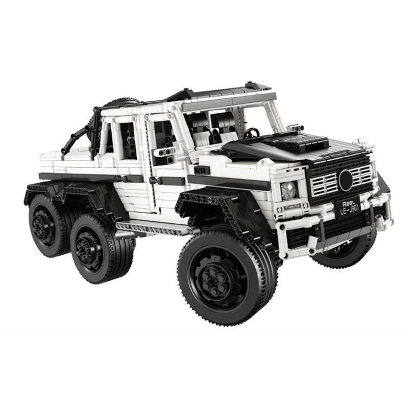 Mercedes-Benz Brabus G63 AMG 6x6 3309pcs-Building Blocks set -Turbo Moc