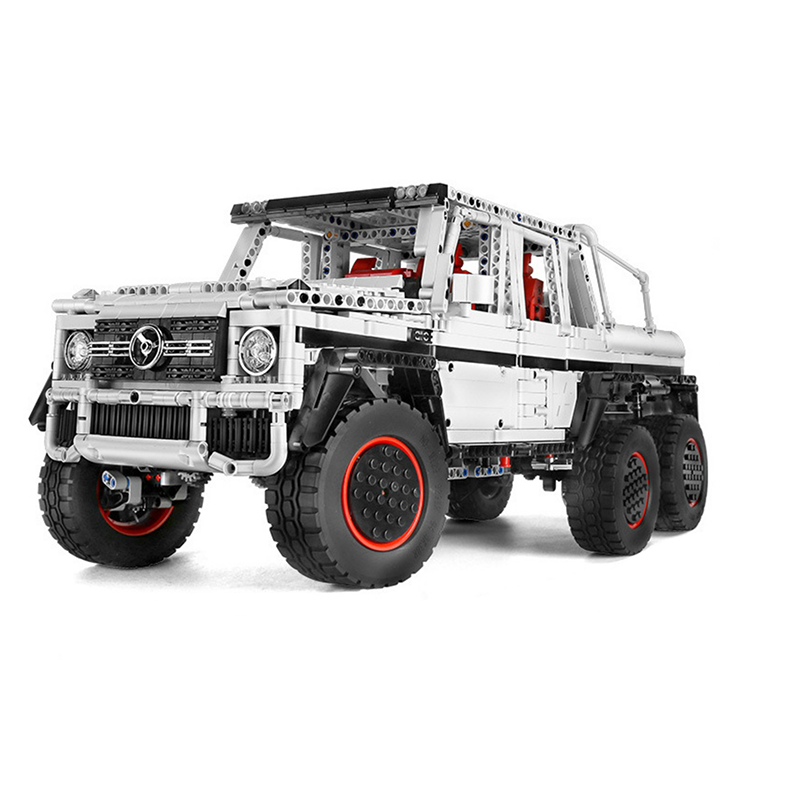 Mercedes-Benz Brabus G63 AMG 6x6 3685pcs-Building Blocks set -Turbo Moc