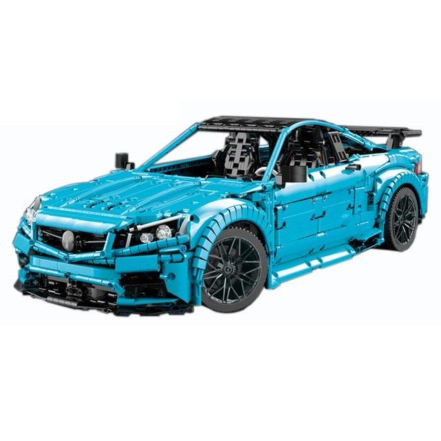 Mercedes Benz C63 AMG 4129pcs-Building Blocks set -Turbo Moc