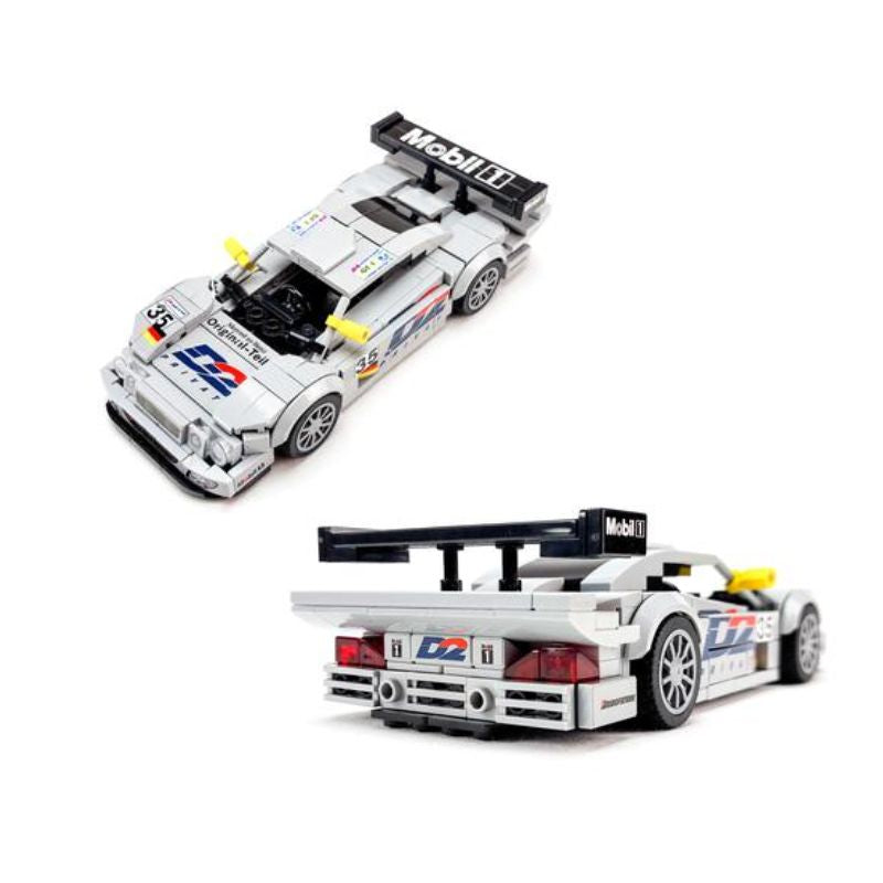 Mercedes Benz CLK LM 1998 | 316pcs-Building Blocks set -Turbo Moc