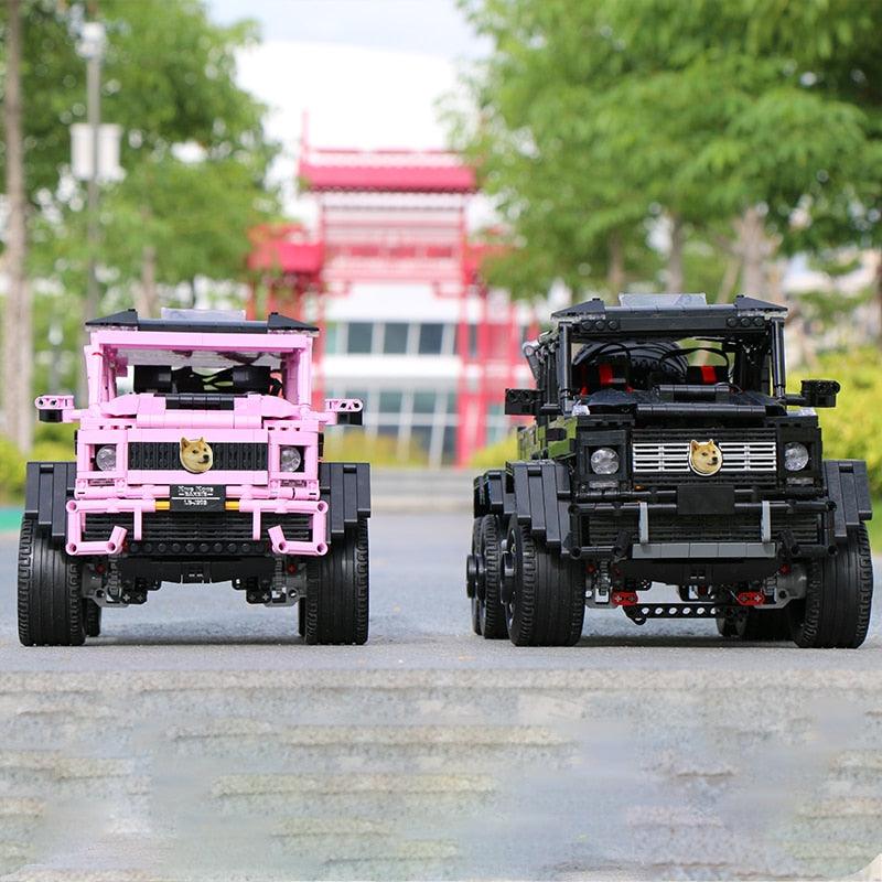 Mercedes-Benz G63 6x6 3300pcs-Building Blocks set -Turbo Moc