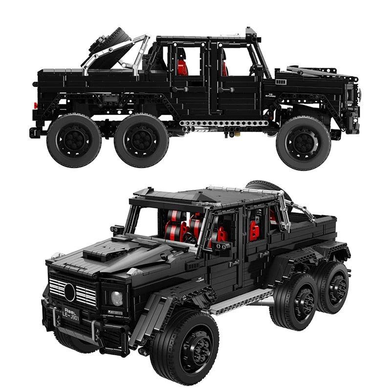 Mercedes-Benz G63 6x6 3300pcs-Building Blocks set -Turbo Moc