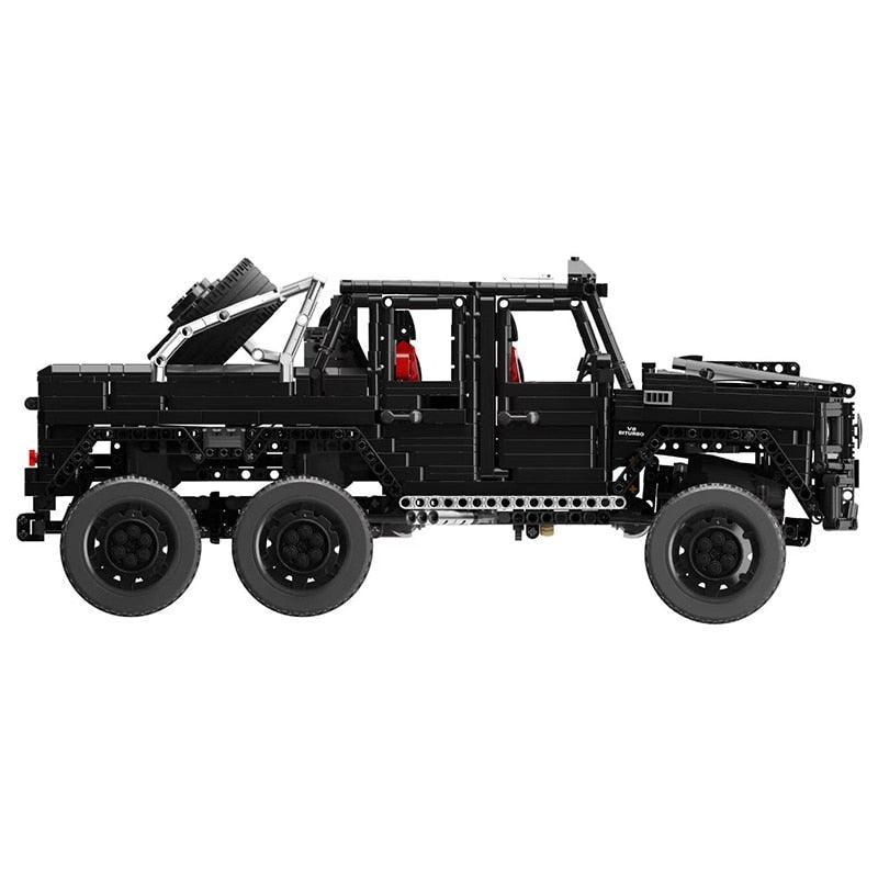 Mercedes-Benz G63 6x6 3300pcs-Building Blocks set -Turbo Moc