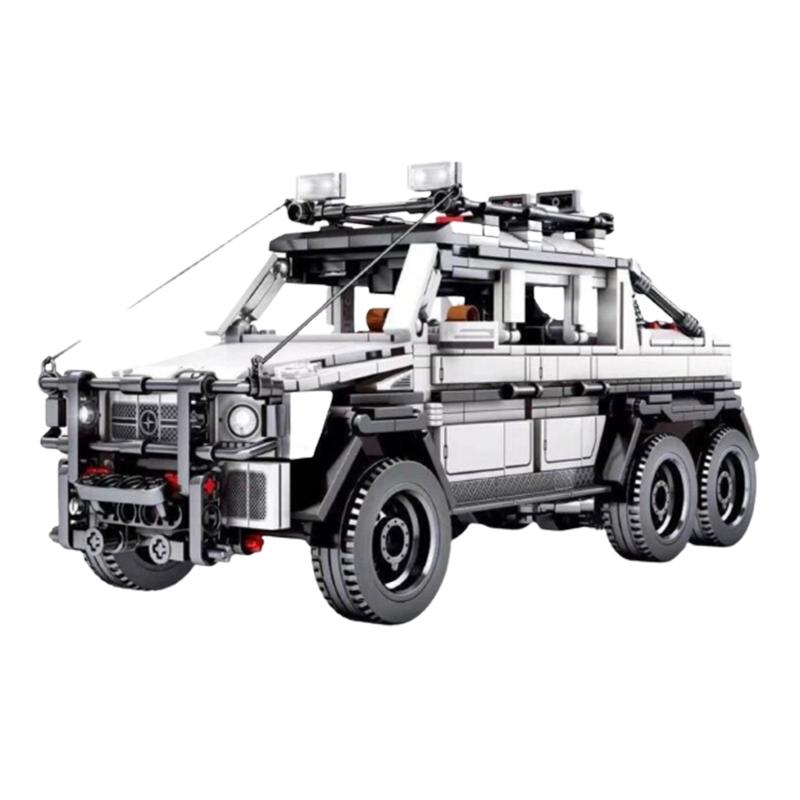 Mercedes-Benz G63 6x6 858pcs-Building Blocks set -Turbo Moc