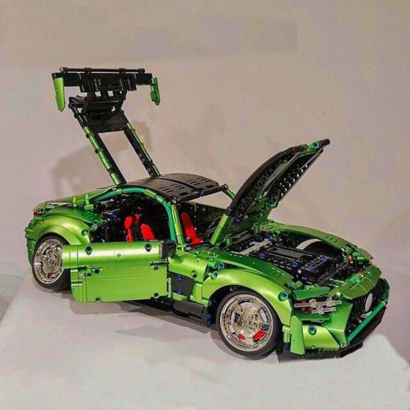 Mercedes-Benz GT Stanced 2878pcs-Building Blocks set -Turbo Moc