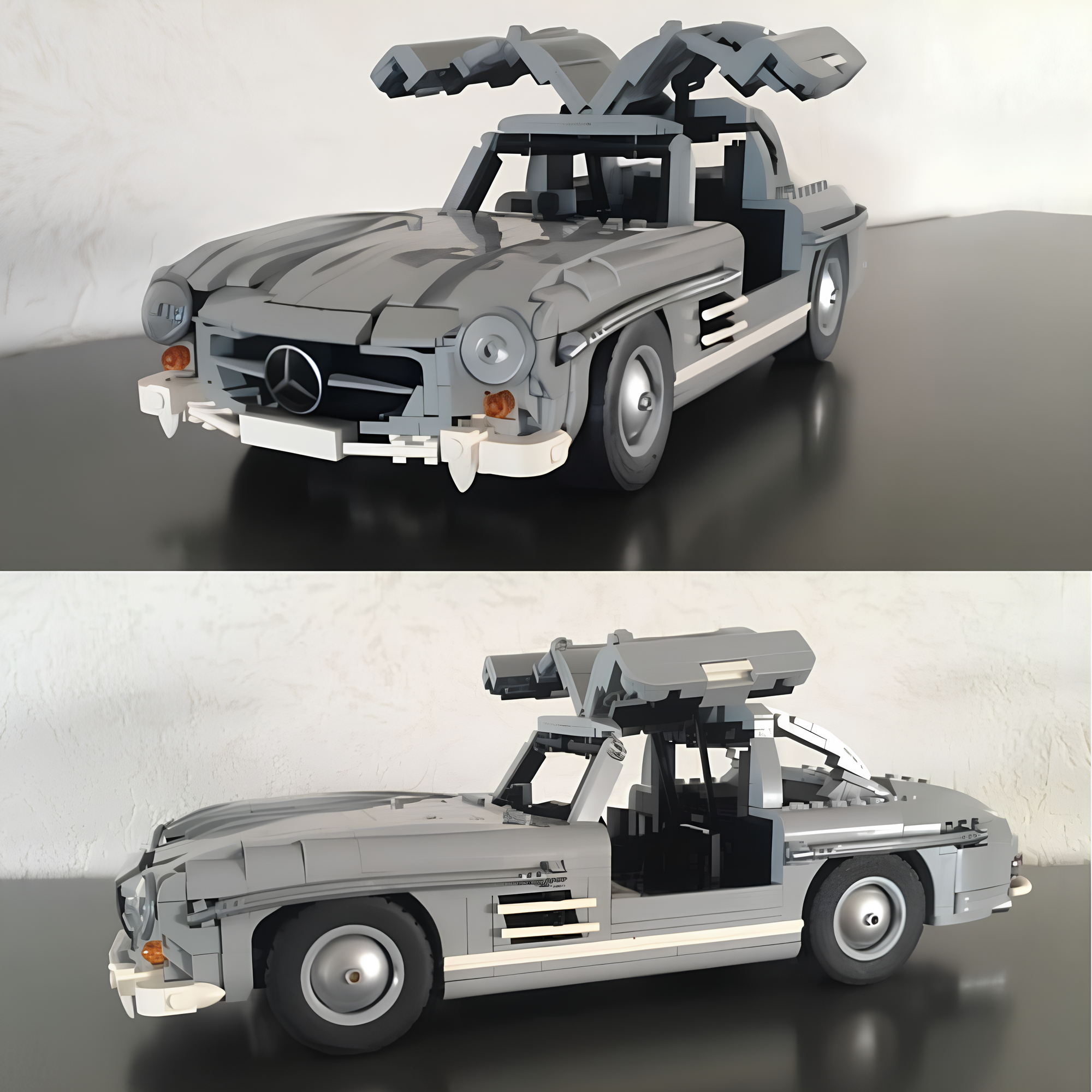 Mercedes-Benz 300sl Gullwing 1452pcs