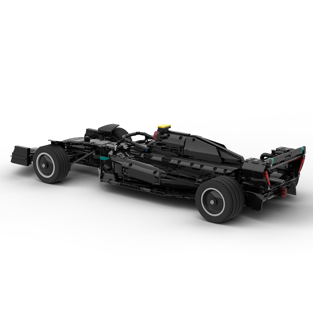 Mercedes F1 W14 1:8 | 2672pcs-Building Blocks set -Turbo Moc