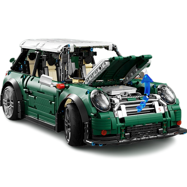 Mini Cooper 2291pcs-Building Blocks set -Turbo Moc