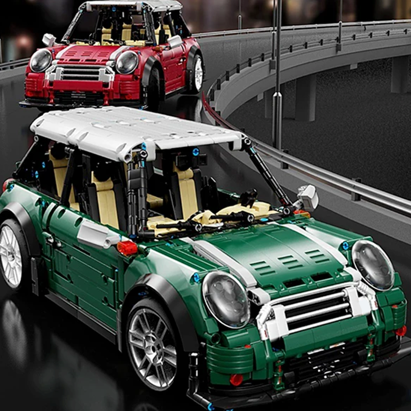 Mini Cooper 2291pcs-Building Blocks set -Turbo Moc