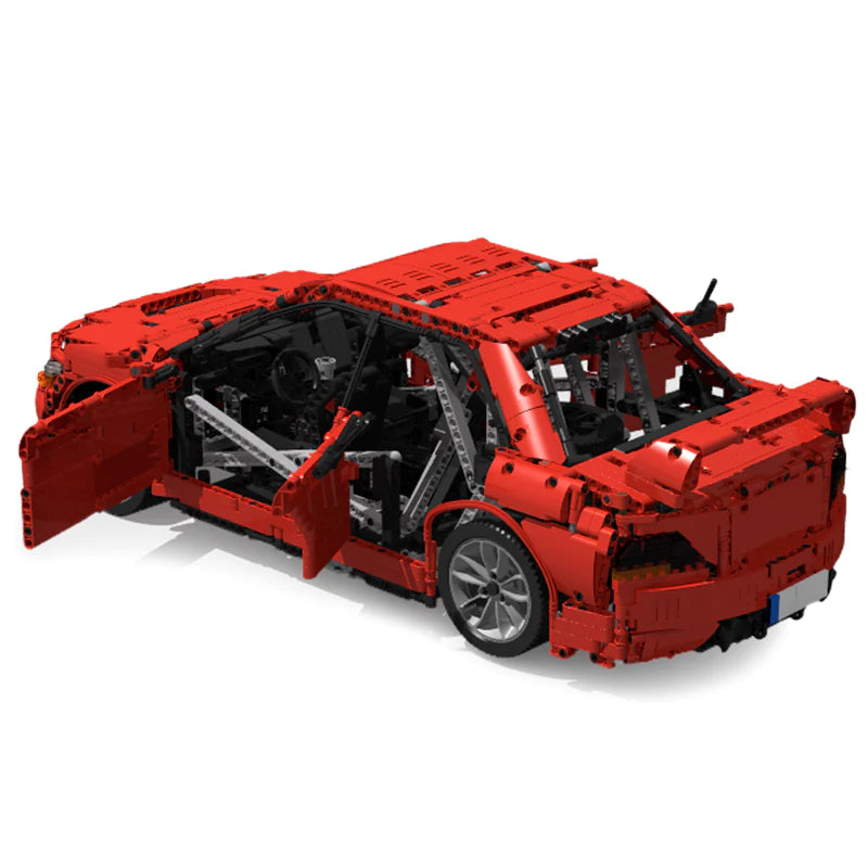 Mitsubishi Lancer EVO IX JDM | 2341pcs-Building Blocks set -Turbo Moc