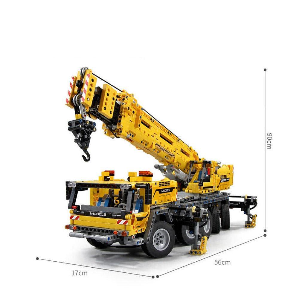 Mobile Lifting Crane with Remote Control 2590pcs-Building Blocks set -Turbo Moc