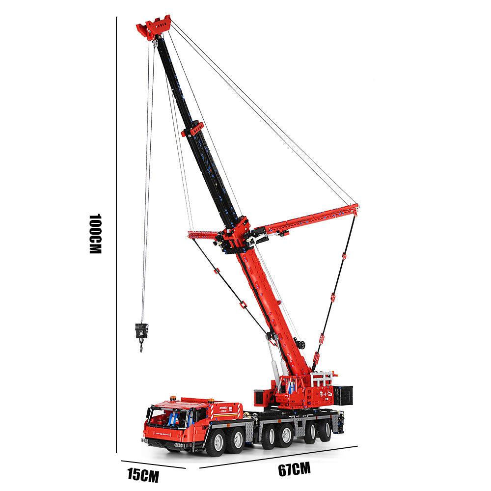 Mobile crane with remote control 4460pcs-Building Blocks set -Turbo Moc