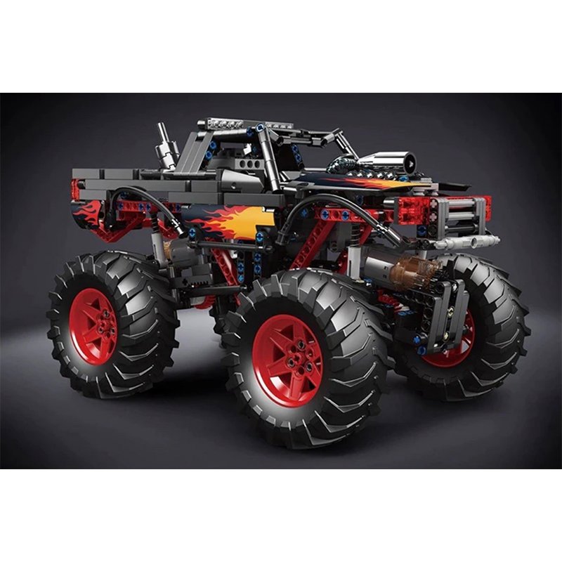 Monster Truck 888pcs-Building Blocks set -Turbo Moc