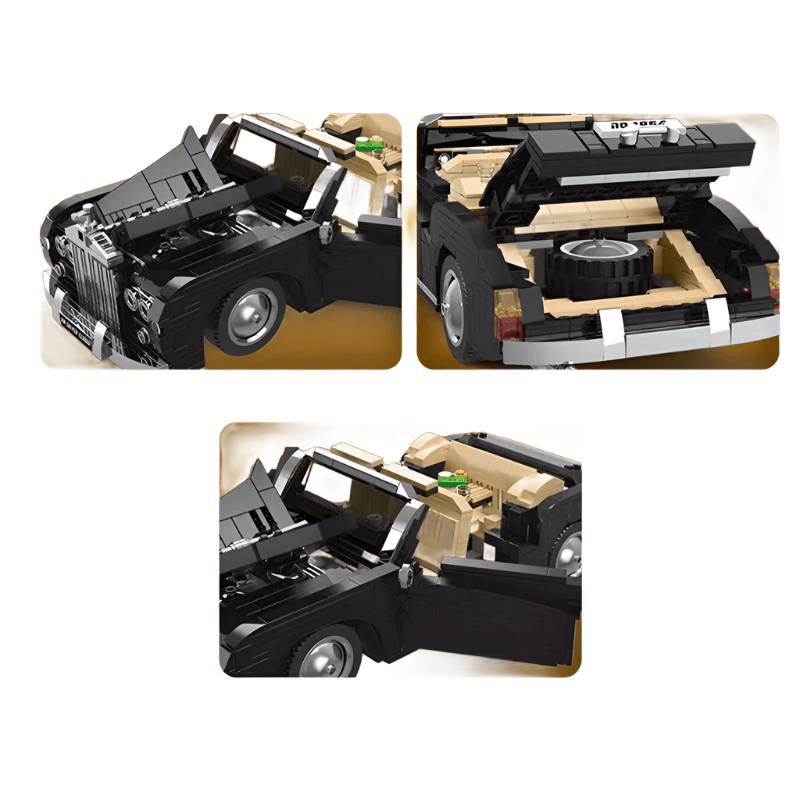 Rolls-Royce Corniche s set, compatible with Lego