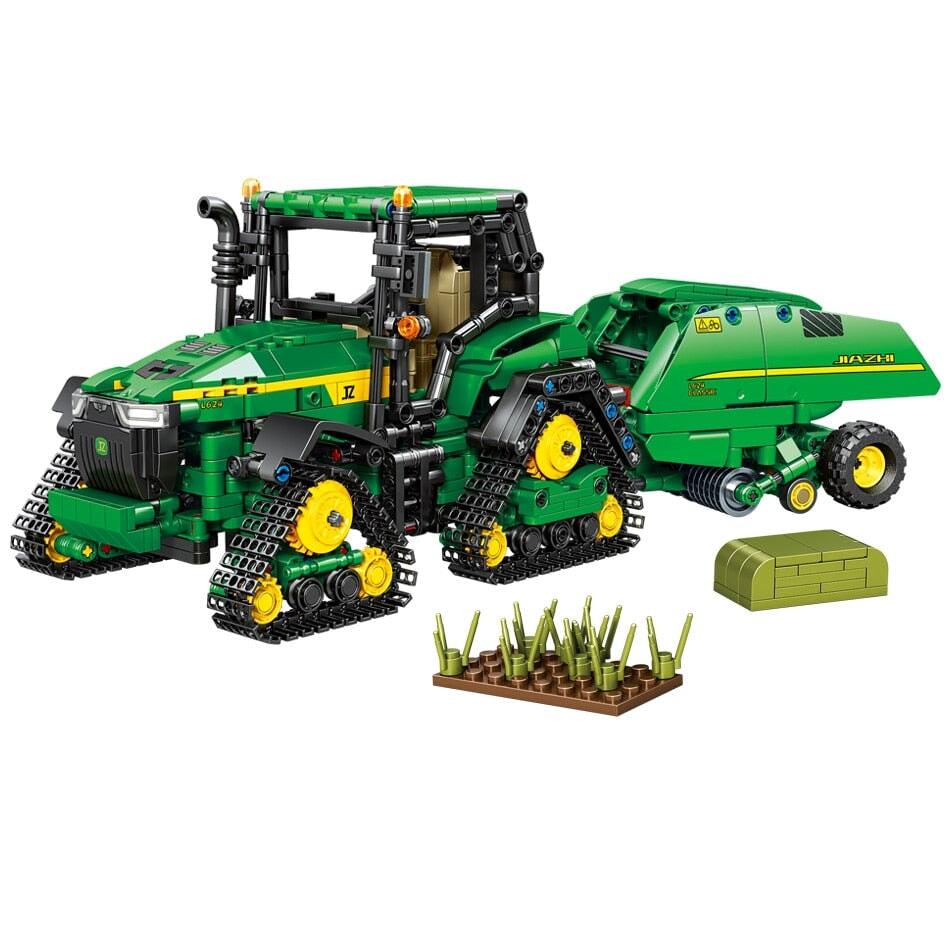 Multifunction farm truck with remote control 1404pcs-Building Blocks set -Turbo Moc