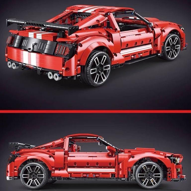 Mustang Shelby GT500 2814pcs-Building Blocks set -Turbo Moc