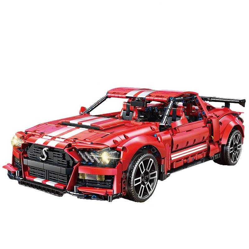 Mustang Shelby GT500 2814pcs-Building Blocks set -Turbo Moc