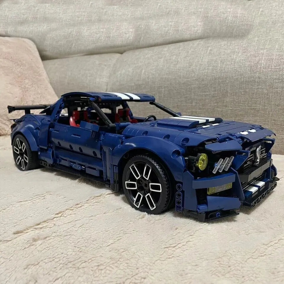 Mustang Shelby GT500 2814pcs-Building Blocks set -Turbo Moc