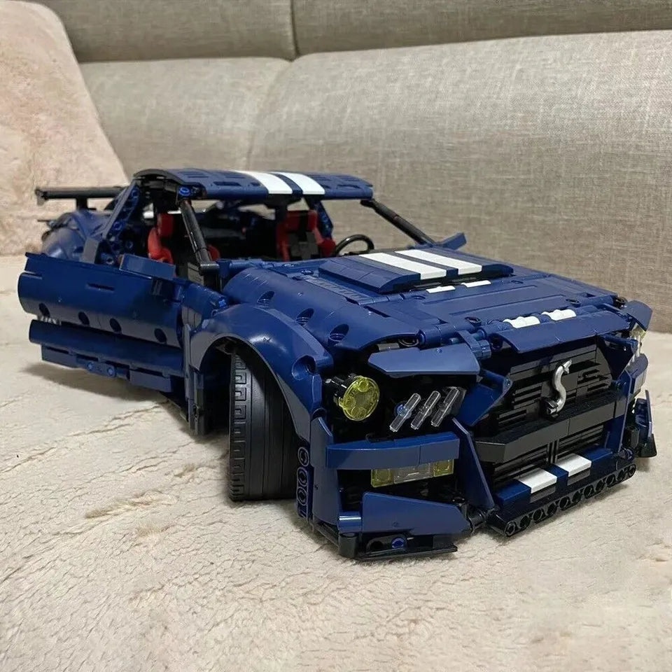 Mustang Shelby GT500 2814pcs-Building Blocks set -Turbo Moc