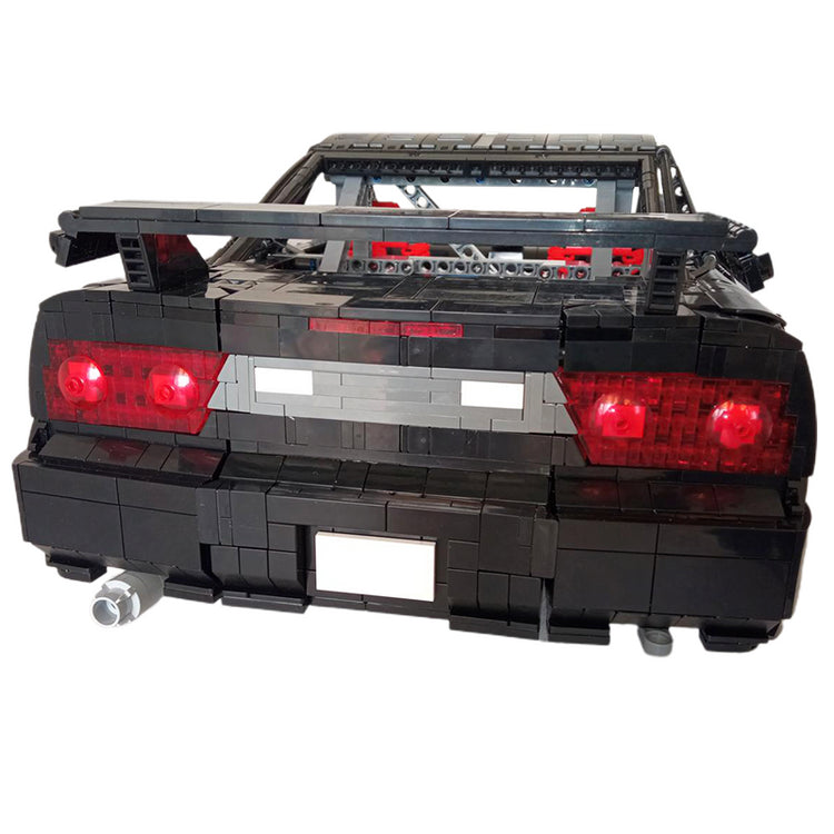 Nissan 240SX JDM Street Tuned | 4183pcs-Building Blocks set -Turbo Moc