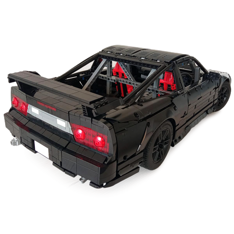 Nissan 240SX JDM Street Tuned | 4183pcs-Building Blocks set -Turbo Moc