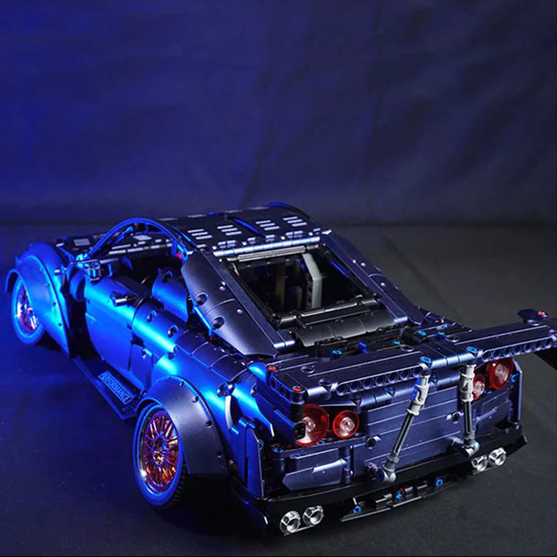 Nissan GTR R35 Stanced 2389pcs-Building Blocks set -Turbo Moc