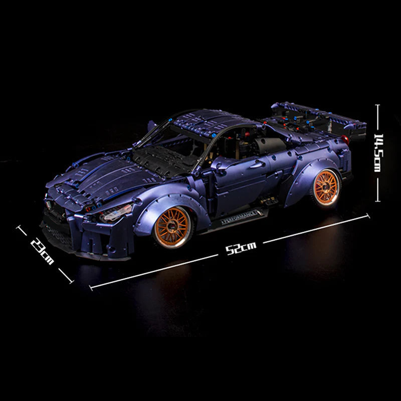 Nissan GTR R35 Stanced 2389pcs-Building Blocks set -Turbo Moc