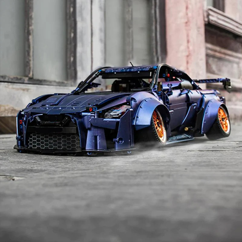 Nissan GTR R35 Stanced 2389pcs-Building Blocks set -Turbo Moc