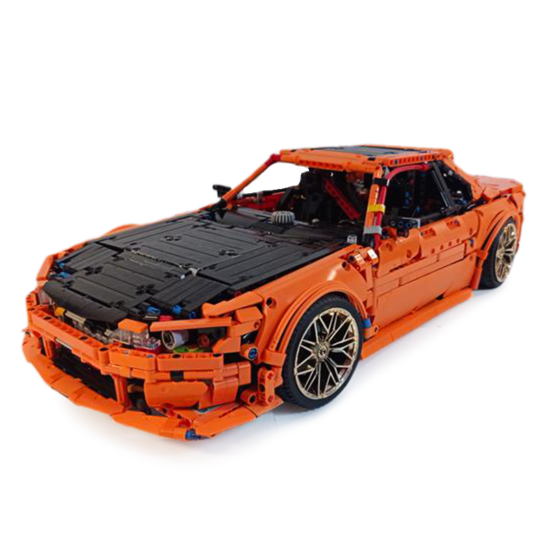 Nissan Silvia S15 JDM | 2434pcs-Building Blocks set -Turbo Moc