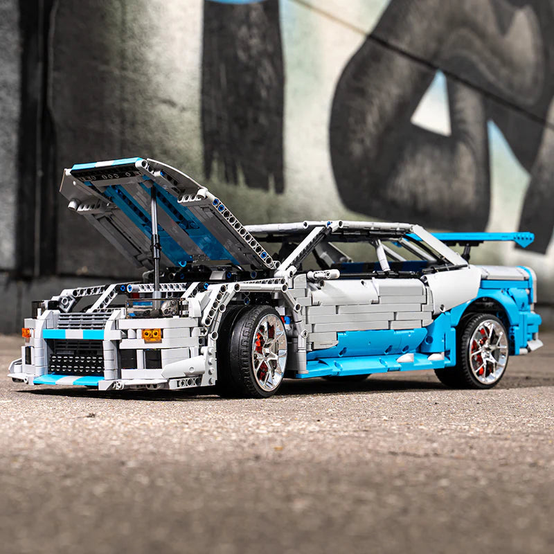 Nissan Skyline GT-R R34 Fast & Furious | 3383pcs-Building Blocks set -Turbo Moc