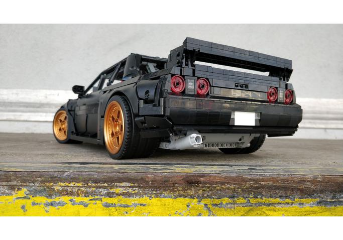 Nissan Skyline R32 GT-R JDM | 3634pcs-Building Blocks set -Turbo Moc