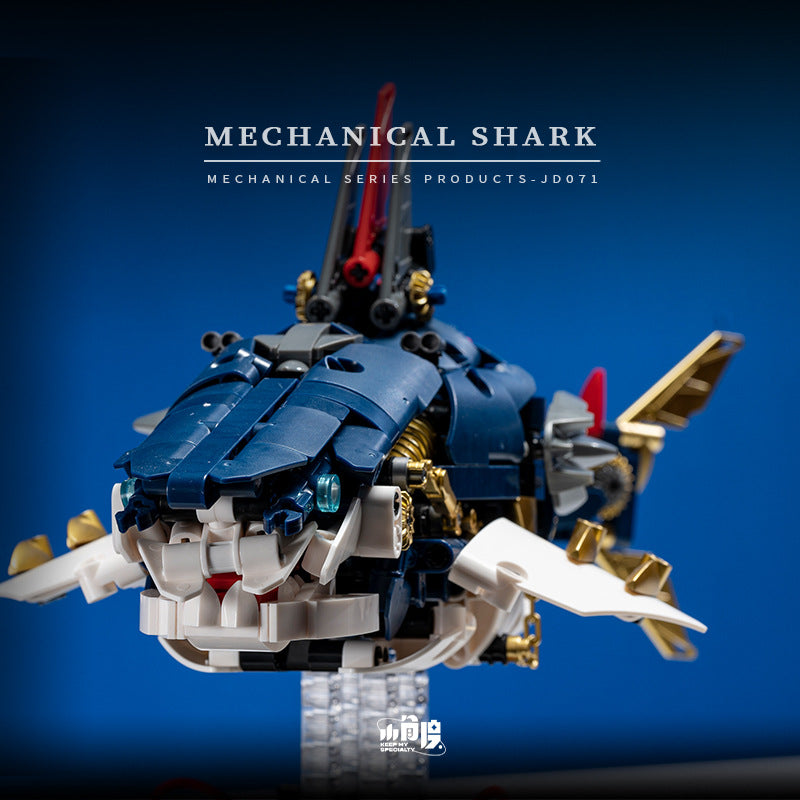 Mechanical Cyber Shark 1213pcs - Lego compatible building blocks - Turbo Moc